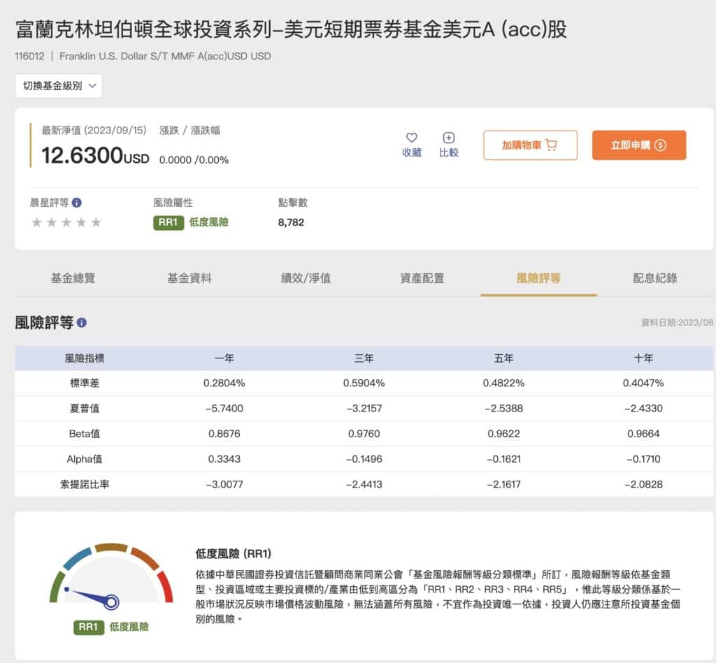 用標準差、Beta值和夏普值指標來投資基金，為你的退休金投資把關