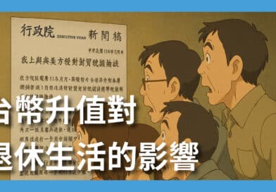 台幣升值對退休生活的影響